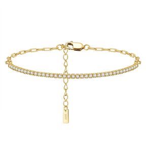 Pulseira Cravejada Prata 925