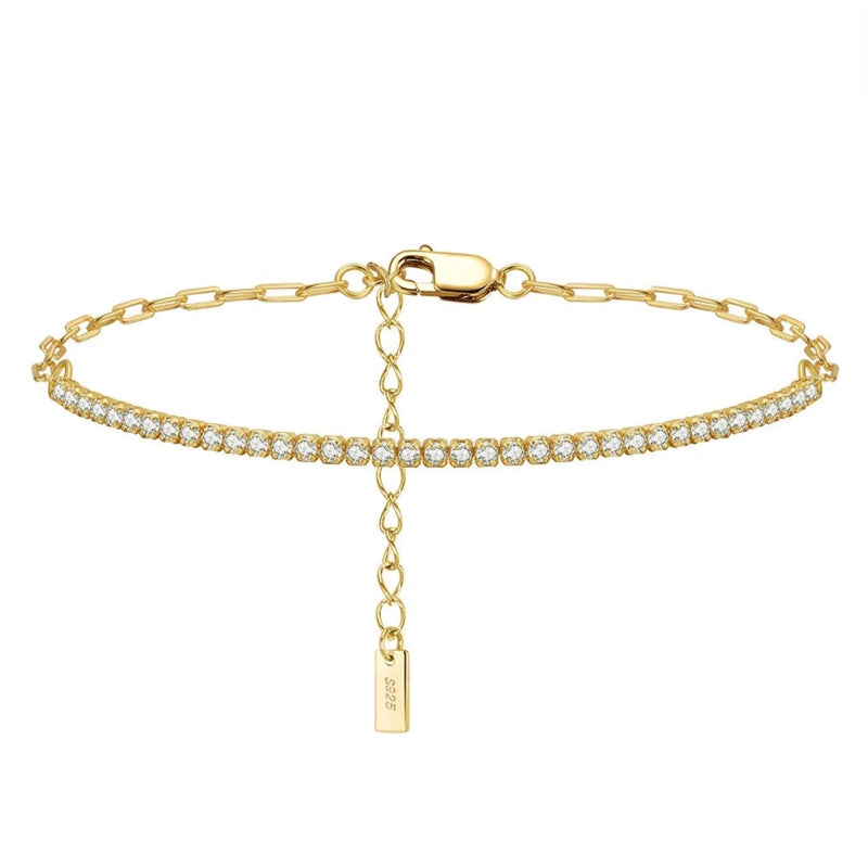 Pulseira Cravejada Prata 925
