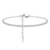 Pulseira Cravejada Prata 925