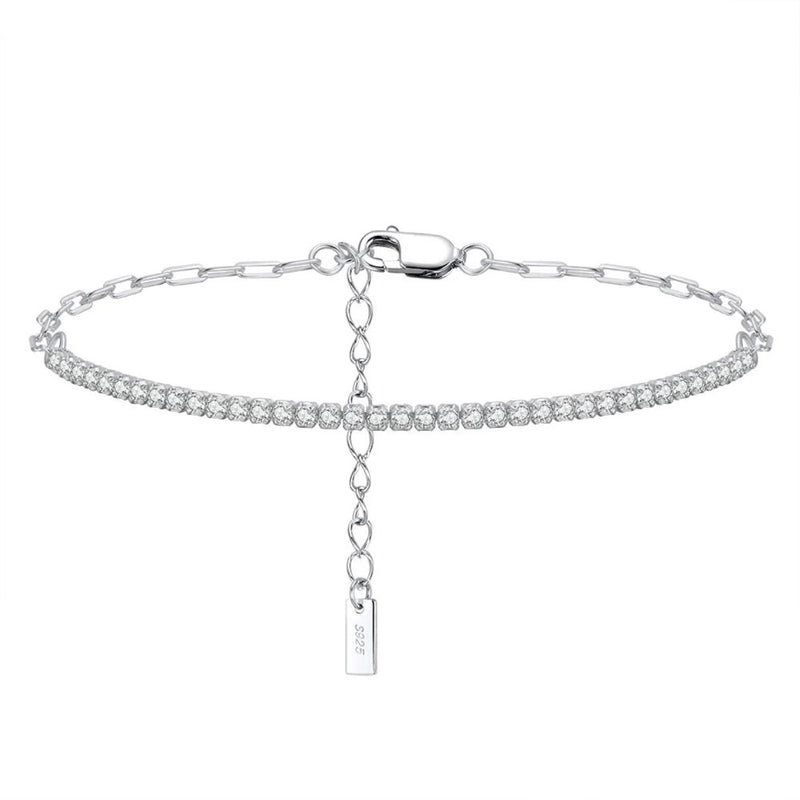 Pulseira Cravejada Prata 925
