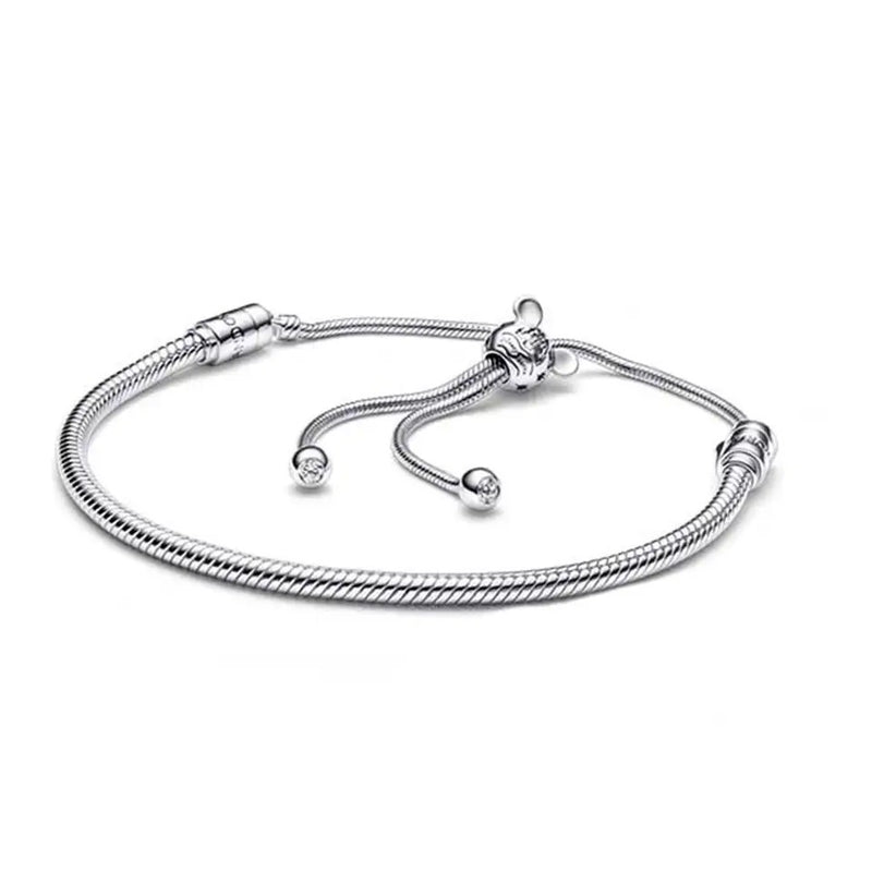 Pulseira Prata Ajustável