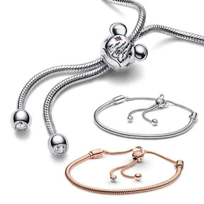 Pulseira Prata Ajustável