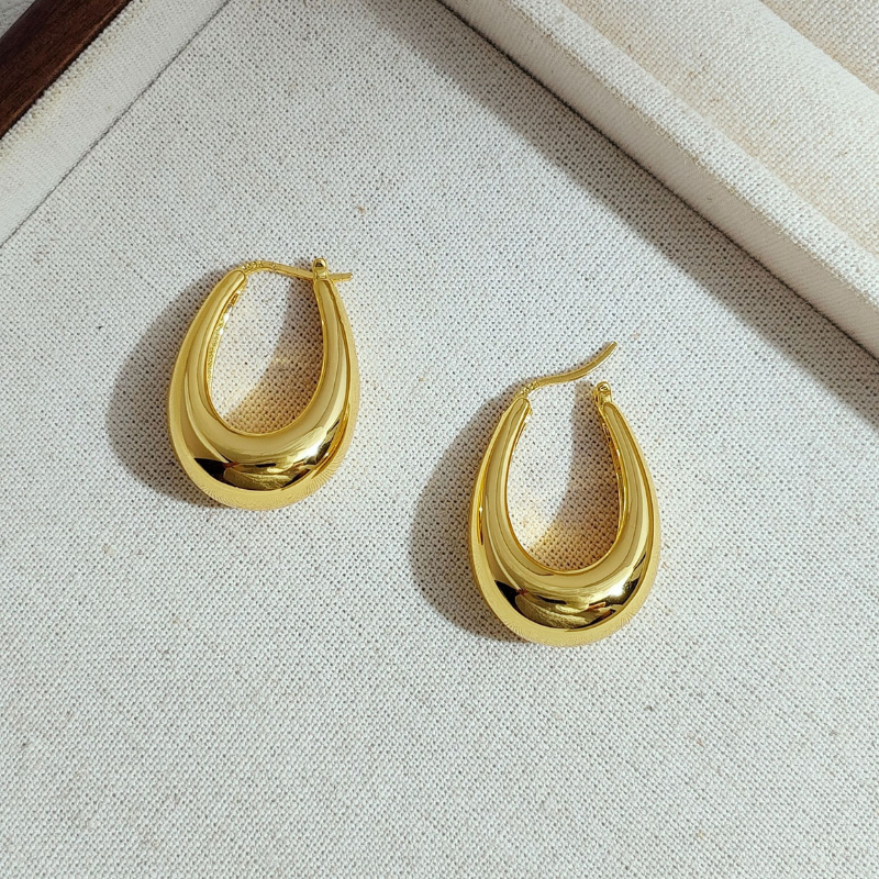 Brinco Argola Oval