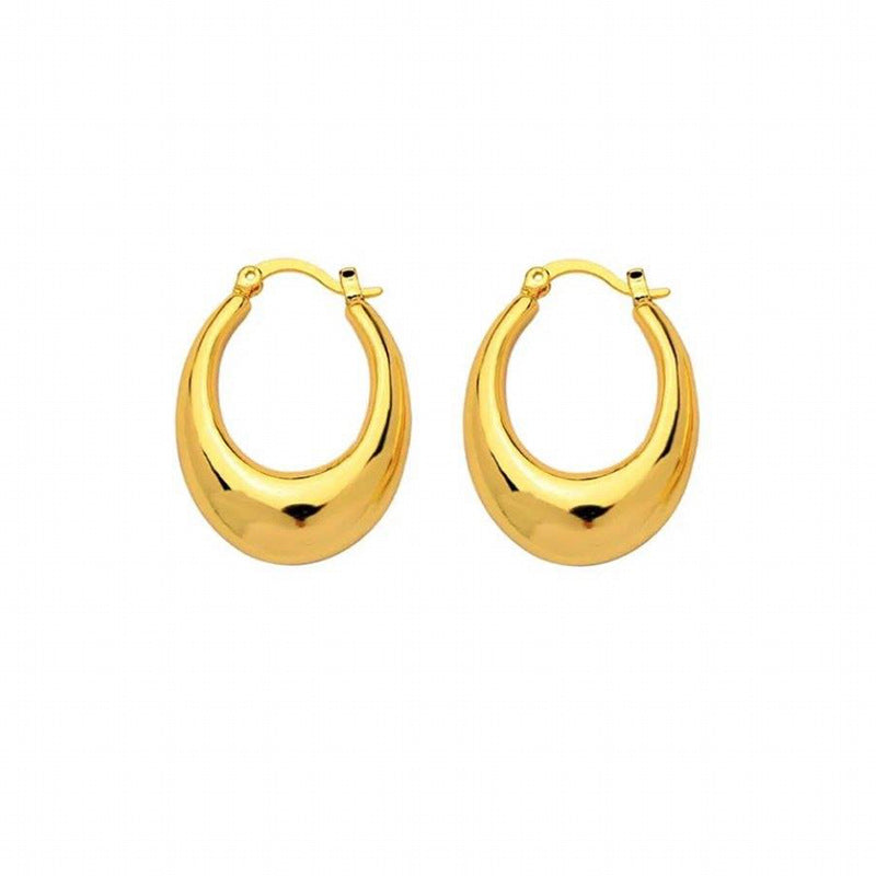 Brinco Argola Oval