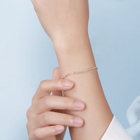 Pulseira Cravejada Prata 925